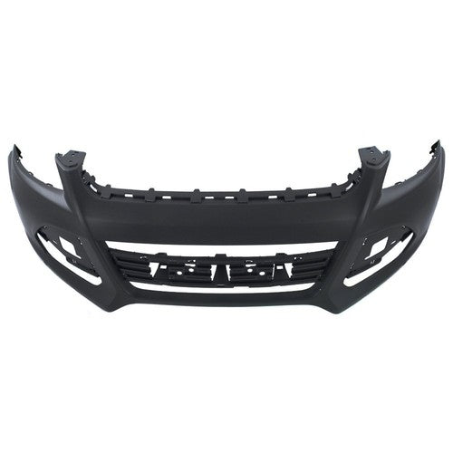 Solid Spare Front Bumper Cover Fascia Fit For 2013-2016 Ford Escape Black Plastic NEW