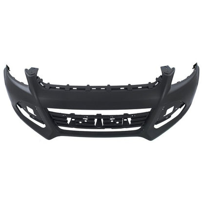 Solid Spare Front Bumper Cover Fascia Fit For 2013-2016 Ford Escape Black Plastic NEW
