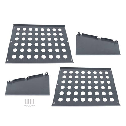 Solid Spare Heavy Duty R8 Collet Organizer - 48 Hole Rack for 0.98" Shank Tools