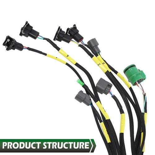 Solid Spare Tucked Engine Harness OBD1 Budget D & B-series Fit For Civic Integra B16 B18 D16