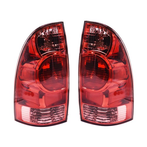 Solid Spare Tail Light Assembly For Toyota Tacoma 2005-2015 Pair Set Right + Left Rear Side