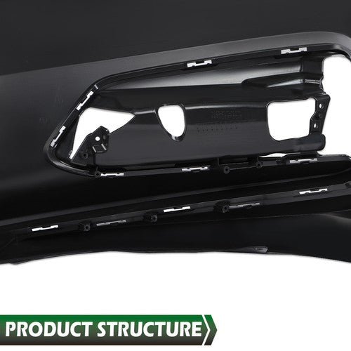 Solid Spare Front Bumper Cover Fit For 2018-2020 Honda Accord Sedan W/o Sensor HO1000314