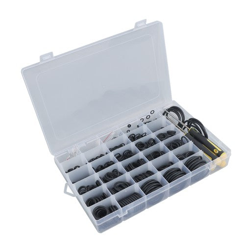 Solid Spare 1540 Pcs 32 Size O-Rings Kit Nitrile Rubber Oring Assortment with 4 Hook Set