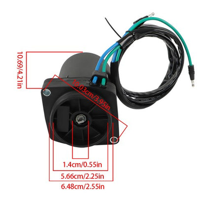 Solid Spare For Mercury Mariner Outboard Engine 4-Stroke 8M0142591 8M0089940 Tilt Trim Motor