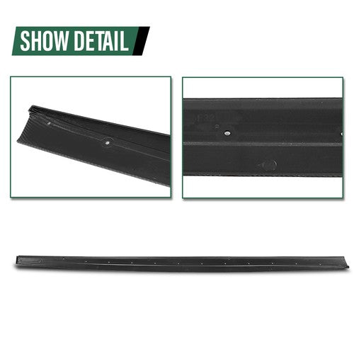 Solid Spare Fit For 14-20 BMW F32/F36/F33 4 Series M Sport Side Skirts Extension Carbon Look
