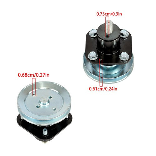 Solid Spare 3 Pack Spindle Assembly For Ariens 915161 42" 50" ZT Mowers 51520900