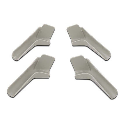 Solid Spare 4PCS Tan RV Rain Gutter Spout Long Version Left & Right Driver & Passenger