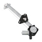 Solid Spare 751-623 Rear Left Window Regulator w/ Motor with 2 Pins For Honda Fit 2009-2014