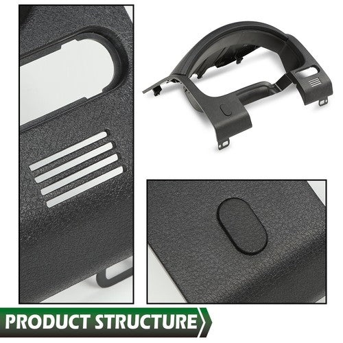 Solid Spare Fit For 2004-2008 Ford F-150 Instrument Cluster Panel Dash Bezel Trim Black