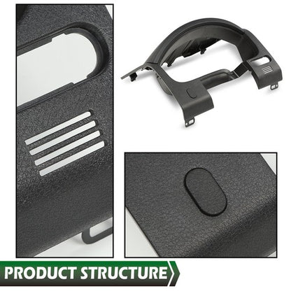 Solid Spare Fit For 2004-2008 Ford F-150 Instrument Cluster Panel Dash Bezel Trim Black