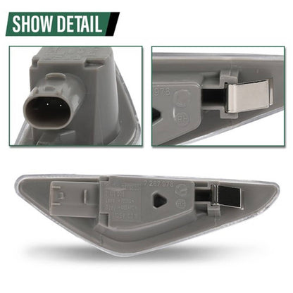 Solid Spare Fit For 2006-2013 BMW X3 F25 X5 E70 X6 E71 E72 Side Marker Turn Signal Light