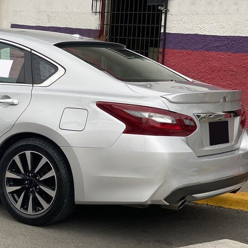 Solid Spare For 2016-2018 Nissan Altima Sedan Primer ABS Rear Trunk Spoiler Wing Plastic