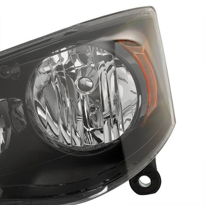 Solid Spare Headlights For 11-19 Dodge Grand Caravan 08-16 Chrysler Town&Country Left Driver