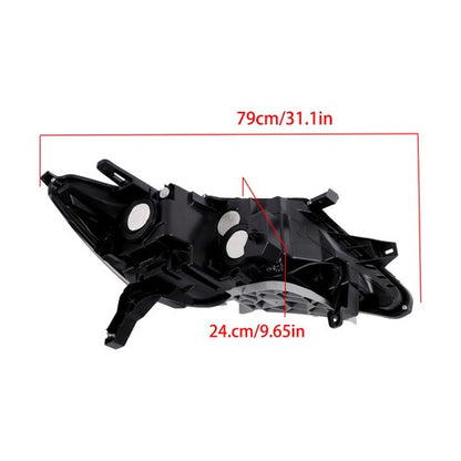 Solid Spare Headlights Assembly Set For Nissan Pathfinder 2017-2020 Halogen W/LED DRL Pair