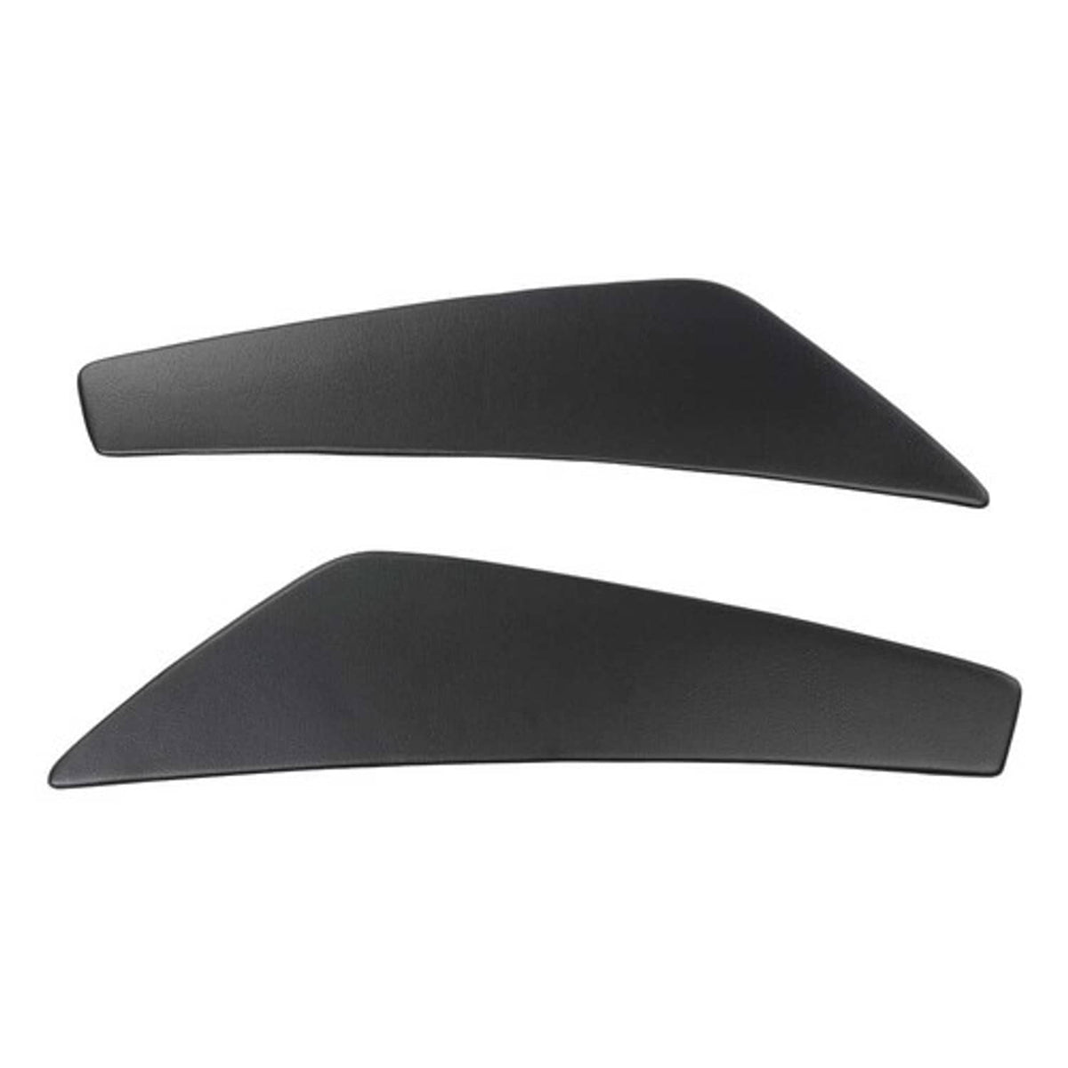 Solid Spare 2pcs Door Panel Insert Textured Black Fit For 2010-2014 Ford Mustang Replacement