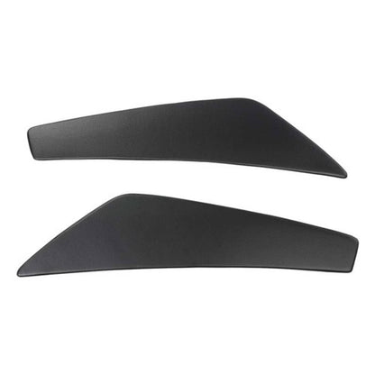 Solid Spare 2pcs Door Panel Insert Textured Black Fit For 2010-2014 Ford Mustang Replacement
