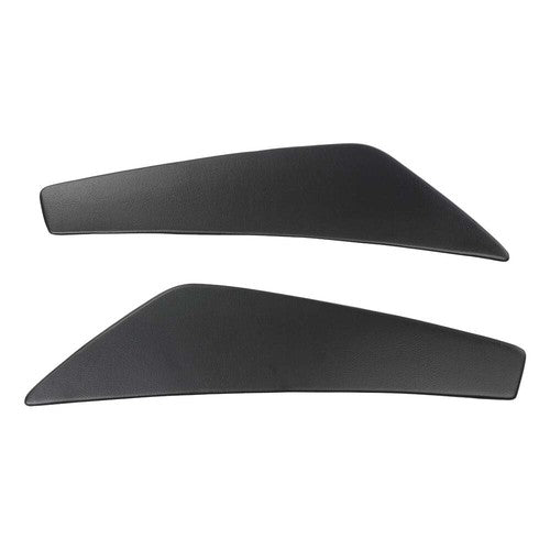 Solid Spare 2pcs Door Panel Insert Textured Black Fit For 2010-2014 Ford Mustang Replacement