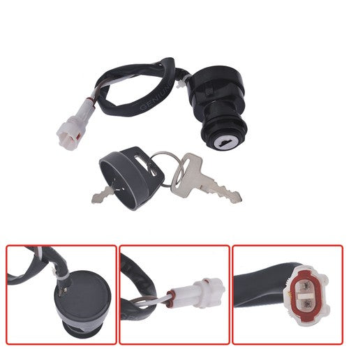 Solid Spare Ignition Key Switch For Yamaha Raptor 660 YFM660 2001 2002 2003 2004 2005 ATV