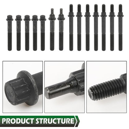 Solid Spare Fit For 99-03 Jeep Grand Cherokee Wrangler TJ 4.0L Head Gasket Set Head Bolts