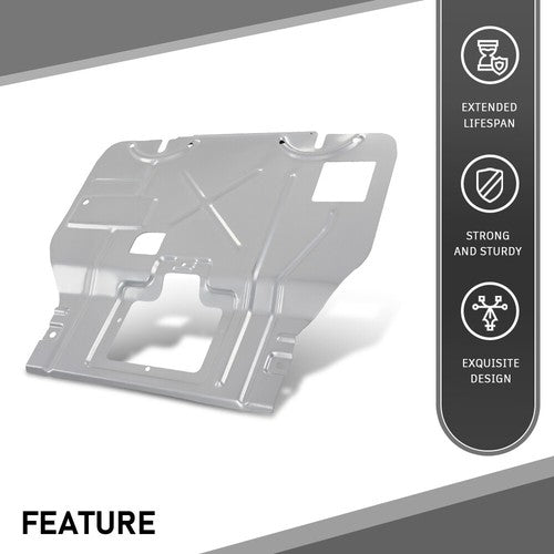 Solid Spare Fit For 2015-2023 Ford F-150 Under Engine Skid Plate Splash Guard Shield