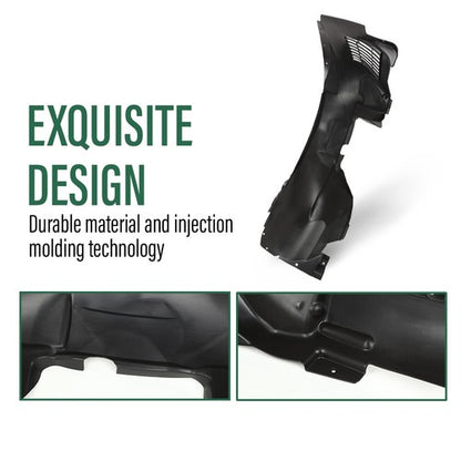 Solid Spare Fit For 2012-15 Jaguar XF XFR XFR-S Front Right Side Fender Liner Splash Shield