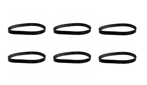 Solid Spare (6) Sharp Twin Energy Upright Vacuum Belts - NEW