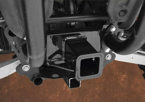 Solid Spare Trailer Receiver Hitch 2" Bolt On For 2014-2022 Polaris RZR XP / XP 4 1000