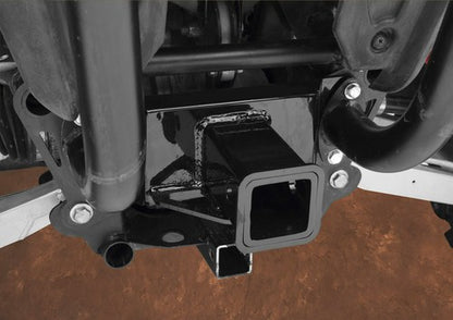 Solid Spare Trailer Receiver Hitch 2" Bolt On For 2014-2022 Polaris RZR XP / XP 4 1000