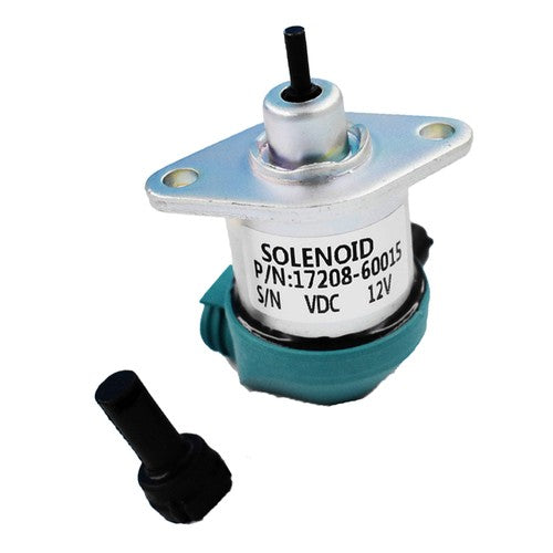 Solid Spare 17208-60010 For Kubota D905/D1005/D1105/V1205/V1305/V1505 Fuel Shut Off Solenoid