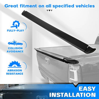 Solid Spare 3PCS For Chevy Silverado 2007-2014 Tailgate Tail gate Wing Spoiler