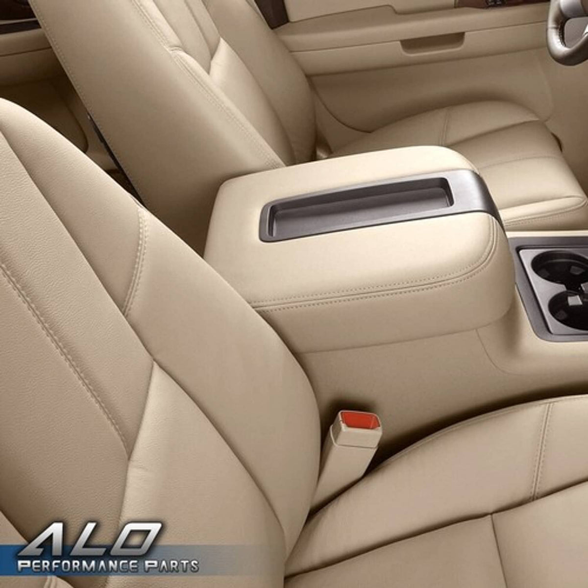Solid Spare Fit For 07-14 Chevy Silverado GMC Sierra Center Console Armrest Lid Beige