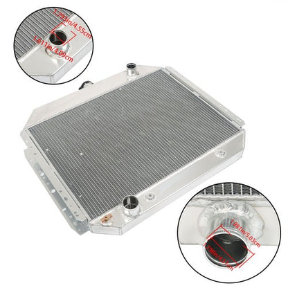 Solid Spare For Ford 1978 1979 Bronco 70-1978 1979 F-100/F-250/F-350 3 Row Aluminum Radiator
