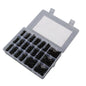 Solid Spare 485× Black Wood screws kits #6 #8 #10 (Flat, Truss, Phillips Round Head)