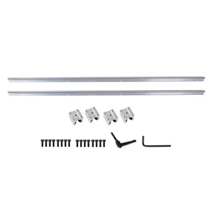 Solid Spare 4PCS SBR16UU Bearing Blocks with 2PCS SBR16-1500mm Linear Guide Rails New