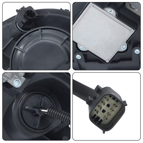 Solid Spare HID W/Ballast Fit For Chevrolet Corvette 2014-2019 Right Headlight Black Housing