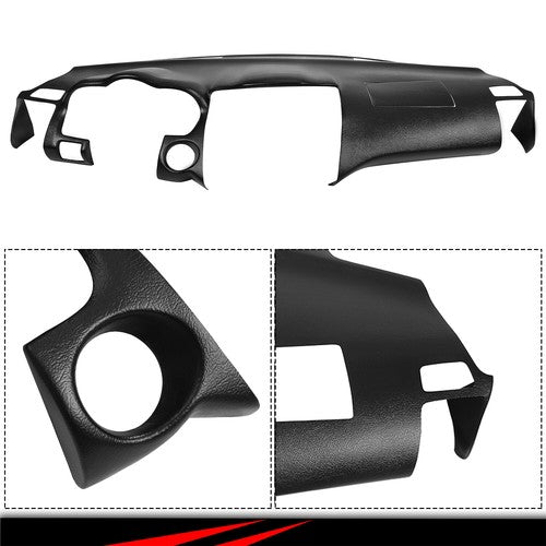 Solid Spare Black Dash Cover Dashboard Overlay Cap For 2004-2009 Lexus RX350 RX400H RX330