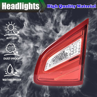 Solid Spare Fit For 2016-2018 Nissan Altima Rear Left Right Inner Tail Light Brake Lamp