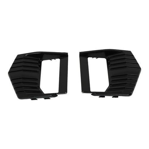Solid Spare Gloss Black Plastic Bumper Grille Compatible For 2021-23 GMC Yukon&Yukon XL 7pcs