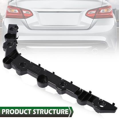 Solid Spare Fit For 16-18 Nissan Altima Rear Bumper Bracket Right Passenger Side Black