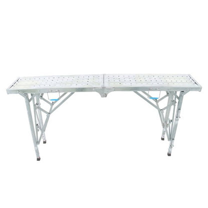 Solid Spare Portable 1.8m Folding Scaffolding Platform Work Bench Scaffold Step Ladder