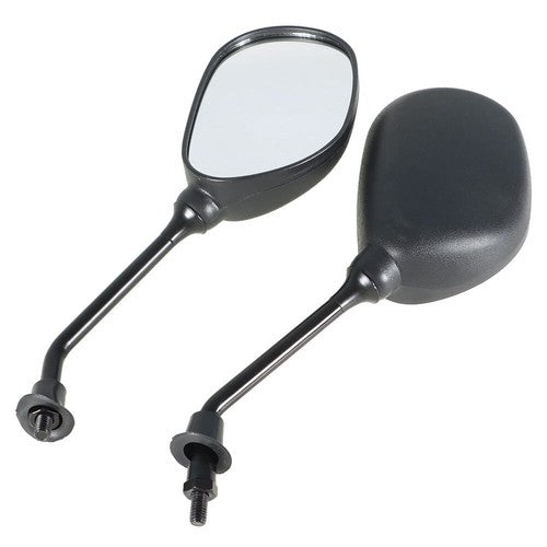 Solid Spare US For Honda Yamaha ATV Rear View Side Mirrors 7/8" Handlebar Mount New