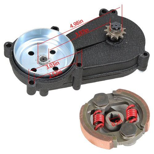 Solid Spare T8F 11T Transmission Gear Box Clutch Fit For 47/49cc 2-stroke Pocket Mini Bike