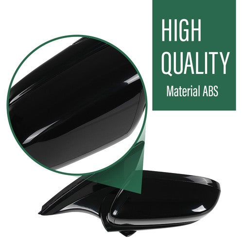 Solid Spare Fit For 03-07 Honda Accord Manual Folding Power Mirror Left Driver Side