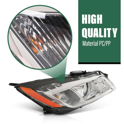 Solid Spare HID/Xenon Projector Headlight Headlamp Right Side Fit For 2009-2012 Buick Regal