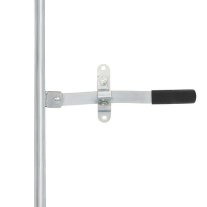 Solid Spare 1 X 36'' Trailer Door Zinc Cam Bar Lock Kit Hinged Hasp Latch Handle Kit