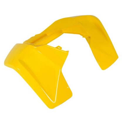 Solid Spare For Suzuki LT80 & Kawasaki KFX80 Fairing Front & Rear Plastic Yellow Fender