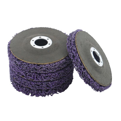 Solid Spare 10 Pack Diamond Strip Discs Stripping Wheel for Angle Grinder (4-1/2" x 7/8")