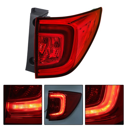 Solid Spare LED Tail Light For Honda Pilot 2016-2018/Passport 2022-2023 Rear Right RH Outer