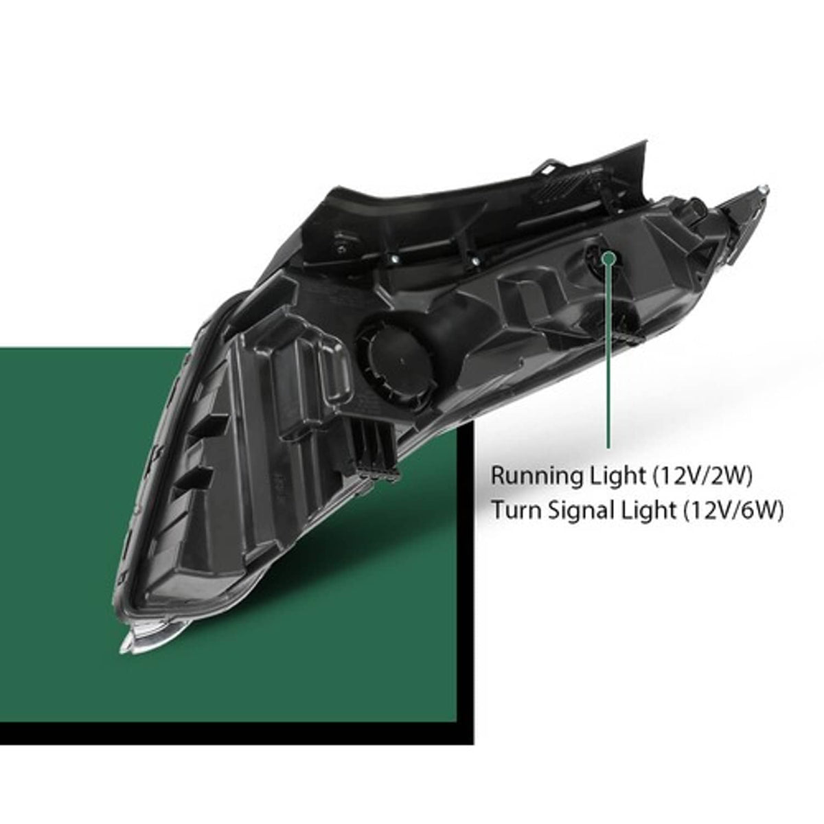 Solid Spare Fit For 2021-2024 Hyundai Tucson Passenger Side LED DRL Headlight 92208CW010