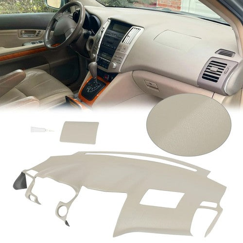 Solid Spare FOR 2004 05 06 07 08 2009 Lexus RX350 RX330 Molded Dash Cover Overlay Cap Gray